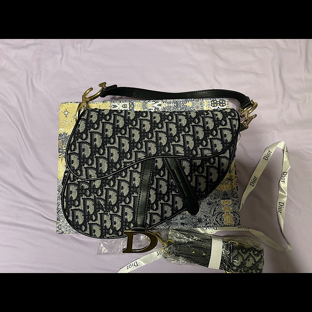Dior saddle bag